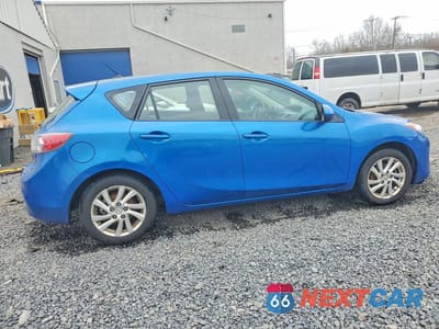 Trzecie zdjęcie samochodu z tyłu: 2012 MAZDA 3 I VIN:JM1BL1L79C1598196 - miniatura