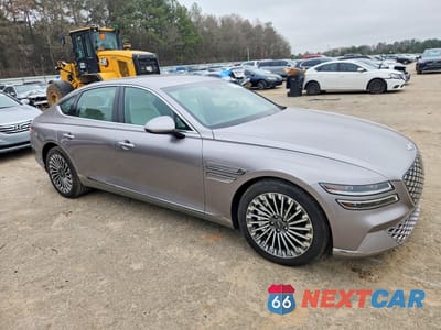 Czwarte zdjęcie samochodu z boku: 2024 GENESIS G80 VIN:KMTGE4S11RU007849 - miniatura