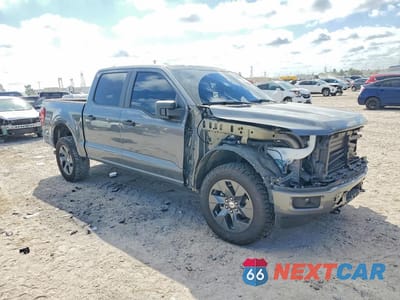 Czwarte zdjęcie samochodu z boku: 2025 FORD F150 STX VIN:1FTEW2LP8SKE91627 - miniatura