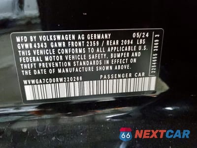 Zdjęcie 13 z 14 samochodu: 2024 VOLKSWAGEN GTI S VIN:WVWGA7CD0RW220266 - miniatura
