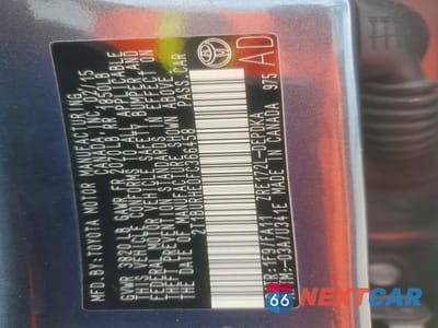 Zdjęcie 12 z 12 samochodu: 2015 TOYOTA COROLLA L VIN:2T1BURHE0FC366458 - miniatura