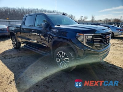Czwarte zdjęcie samochodu z boku: 2024 GMC SIERRA K1500 AT4 VIN:1GTUUEE88RZ175512 - miniatura