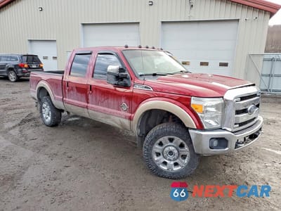 Czwarte zdjęcie samochodu z boku: 2013 FORD F350 SUPER DUTY VIN:1FT7W3BT3DEB02035 - miniatura