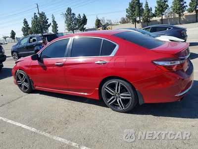 Drugie zdjęcie samochodu z przodu: 2017 HONDA ACCORD SPORT VIN:1HGCR2F57HA122105 - miniatura
