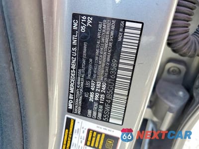 Zdjęcie 12 z 12 samochodu: 2016 MERCEDES-BENZ C 300 VIN:55SWF4JB5GU163589 - miniatura