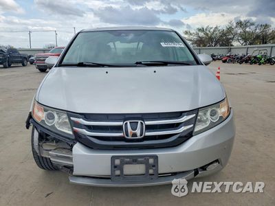 Piąte zdjęcie samochodu w środku: 2014 HONDA ODYSSEY TOURING VIN:5FNRL5H92EB018877 - miniatura