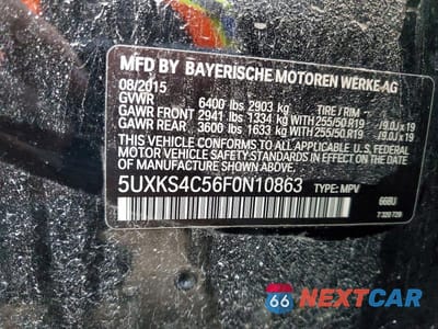 Zdjęcie 13 z 13 samochodu: 2015 BMW X5 XDRIVE35D VIN:5UXKS4C56F0N10863 - miniatura