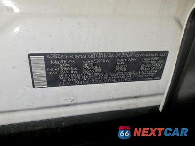 Zdjęcie 13 z 13 samochodu: 2023 HYUNDAI SANTA FE SEL VIN:5NMS2DAJ6PH561282 - miniatura