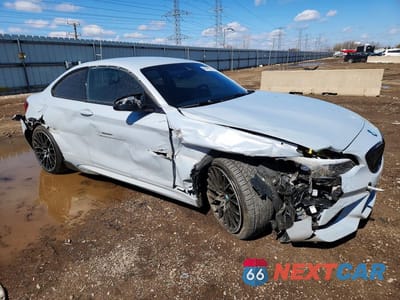 Czwarte zdjęcie samochodu z boku: 2020 BMW M2 COMPETITION VIN:WBS2U7C06L7E15672 - miniatura