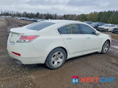 Trzecie zdjęcie samochodu z tyłu: 2010 ACURA TL VIN:19UUA9F54AA801582 - miniatura