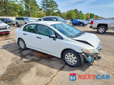 Czwarte zdjęcie samochodu z boku: 2009 HONDA CIVIC VP VIN:2HGFA16349H504642 - miniatura