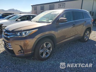 2018 TOYOTA HIGHLANDER LIMITED 5TDYZRFH8JS279660 - główne zdjęcie licytacji z USA - miniatura