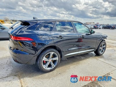 Trzecie zdjęcie samochodu z tyłu: 2020 JAGUAR F-PACE S VIN:SADCM2FV6LA640040 - miniatura
