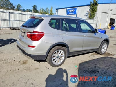 Trzecie zdjęcie samochodu z tyłu: 2017 BMW X3 SDRIVE28I VIN:5UXWZ7C33H0V94267 - miniatura