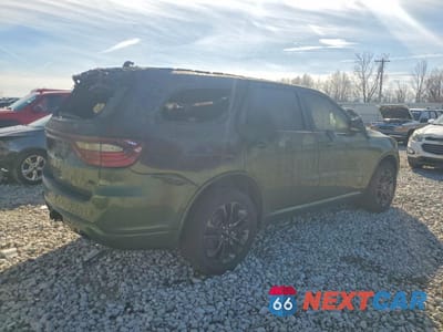 Trzecie zdjęcie samochodu z tyłu: 2021 DODGE DURANGO GT VIN:1C4RDJDG6MC891215 - miniatura
