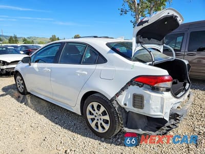 Drugie zdjęcie samochodu z przodu: 2022 TOYOTA COROLLA LE VIN:5YFEPMAE7NP365386 - miniatura