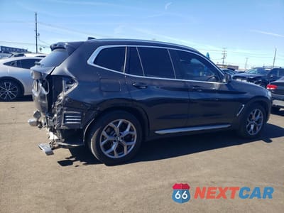 Trzecie zdjęcie samochodu z tyłu: 2024 BMW X3 SDRIVE30I VIN:5UX43DP06R9U35635 - miniatura