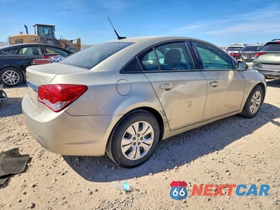 Trzecie zdjęcie samochodu z tyłu: 2013 CHEVROLET CRUZE LS VIN:1G1PA5SG5D7320391 - miniatura