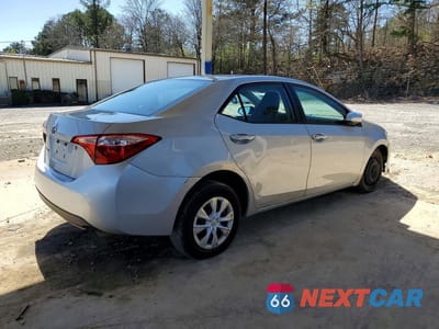 Trzecie zdjęcie samochodu z tyłu: 2018 TOYOTA COROLLA L VIN:2T1BURHE8JC060763 - miniatura