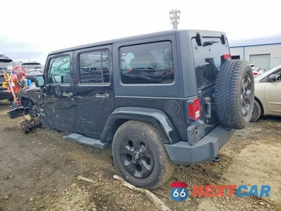 Drugie zdjęcie samochodu z przodu: 2015 JEEP WRANGLER UNLIMITED SAHARA VIN:1C4HJWEG6FL524883 - miniatura