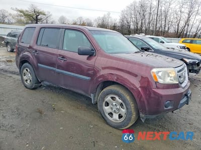 Czwarte zdjęcie samochodu z boku: 2010 HONDA PILOT LX VIN:5FNYF4H23AB023886 - miniatura