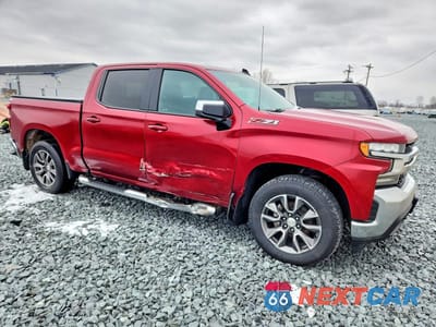 Czwarte zdjęcie samochodu z boku: 2019 CHEVROLET SILVERADO K1500 LT VIN:3GCUYDED6KG297447 - miniatura