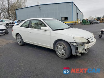 Czwarte zdjęcie samochodu z boku: 2001 HONDA CIVIC VIN:1HGEM22901L091614 - miniatura