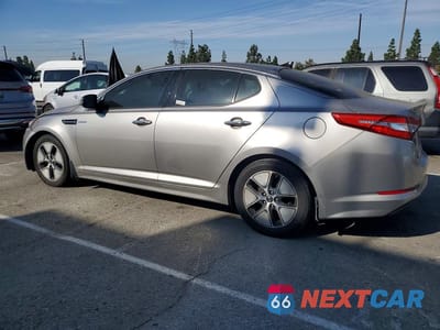 Drugie zdjęcie samochodu z przodu: 2013 KIA OPTIMA HYBRID EX VIN:KNAGM4AD7D5059192 - miniatura