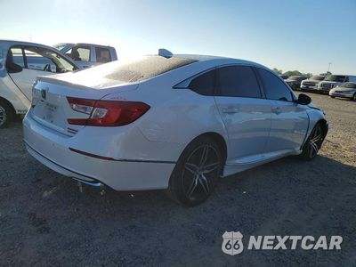 Trzecie zdjęcie samochodu z tyłu: 2022 HONDA ACCORD TOURING HYBRID VIN:1HGCV3F98NA009540 - miniatura
