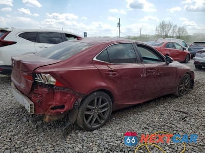 Trzecie zdjęcie samochodu z tyłu: 2015 LEXUS IS 250 BASE VIN:JTHBF1D21F5068178 - miniatura