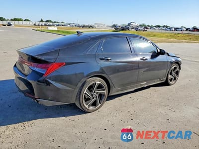 Trzecie zdjęcie samochodu z tyłu: 2023 HYUNDAI ELANTRA N LINE VIN:KMHLR4AF6PU526242 - miniatura