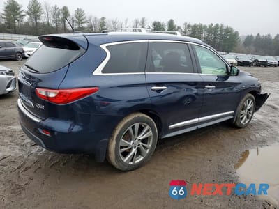 Trzecie zdjęcie samochodu z tyłu: 2015 INFINITI QX60 BASE VIN:5N1AL0MM4FC525686 - miniatura