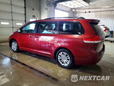 Drugie zdjęcie samochodu z przodu: 2012 TOYOTA SIENNA XLE 8-PASSENGER VIN:5TDYK3DC9CS272714 - miniatura