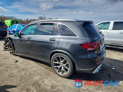 Drugie zdjęcie samochodu z przodu: 2022 MERCEDES-BENZ GLC 43 4MATIC AMG VIN:W1N0G6EB8NG052413 - miniatura