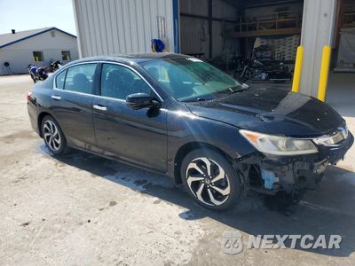 Czwarte zdjęcie samochodu z boku: 2016 HONDA ACCORD EXL VIN:1HGCR3F81GA000807 - miniatura