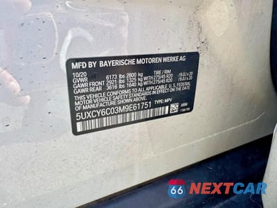 Zdjęcie 10 z 10 samochodu: 2021 BMW X6 XDRIVE40I VIN:5UXCY6C03M9E61751 - miniatura