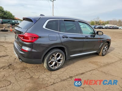 Trzecie zdjęcie samochodu z tyłu: 2021 BMW X3 XDRIVE30I VIN:5UXTY5C08M9D84725 - miniatura