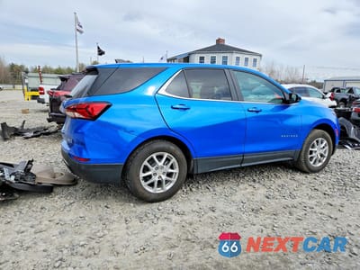 Trzecie zdjęcie samochodu z tyłu: 2024 CHEVROLET EQUINOX LT VIN:3GNAXUEG3RS108994 - miniatura