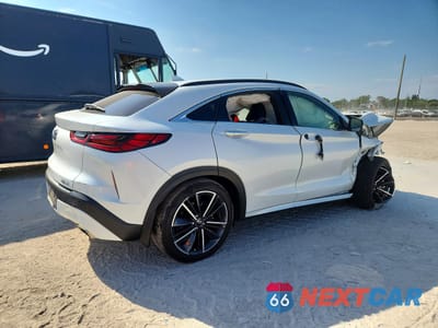 Trzecie zdjęcie samochodu z tyłu: 2023 INFINITI QX55 ESSENTIAL VIN:3PCAJ5KR9PF120255 - miniatura