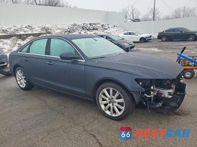 Czwarte zdjęcie samochodu z boku: 2014 AUDI A6 PREMIUM PLUS VIN:WAUGFAFC0EN126676 - miniatura