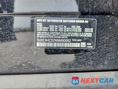 Zdjęcie 14 z 14 samochodu: 2022 BMW X5 SDRIVE 40I VIN:5UXCR4C02N9M90092 - miniatura