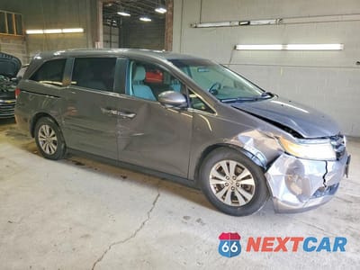 Czwarte zdjęcie samochodu z boku: 2014 HONDA ODYSSEY EX VIN:5FNRL5H47EB125766 - miniatura