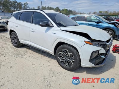 Czwarte zdjęcie samochodu z boku: 2022 HYUNDAI TUCSON N LINE VIN:KM8JFCAE7NU124177 - miniatura