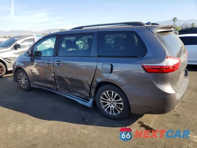 Drugie zdjęcie samochodu z przodu: 2019 TOYOTA SIENNA XLE 8-PASSENGER VIN:5TDYZ3DC2KS985612 - miniatura