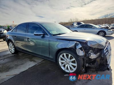 Czwarte zdjęcie samochodu z boku: 2013 AUDI A4 PREMIUM PLUS VIN:WAUFFAFL8DA121467 - miniatura