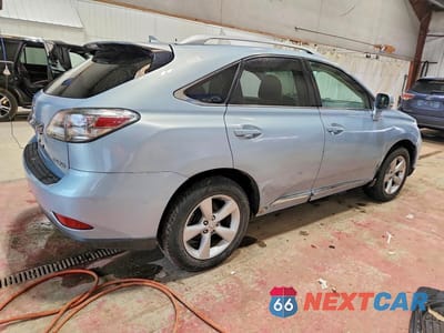 Trzecie zdjęcie samochodu z tyłu: 2010 LEXUS RX 350 BASE VIN:2T2BK1BA6AC018634 - miniatura
