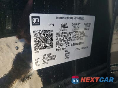 Zdjęcie 13 z 13 samochodu: 2025 CADILLAC ESCALADE IQ LUX-1 VIN:1GYTECKL0SU105778 - miniatura