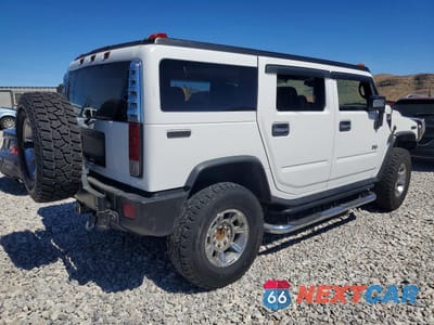 Trzecie zdjęcie samochodu z tyłu: 2006 HUMMER H2 VIN:5GRGN23U46H107619 - miniatura