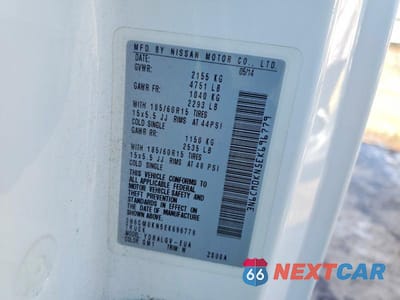 Zdjęcie 12 z 12 samochodu: 2014 NISSAN NV200 SV VIN:3N6CM0KN5EK696779 - miniatura