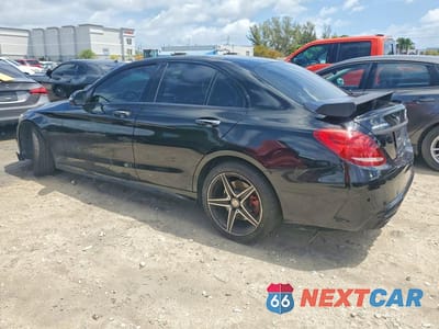 Drugie zdjęcie samochodu z przodu: 2016 MERCEDES-BENZ C 450 4MATIC AMG VIN:55SWF6EB6GU126511 - miniatura